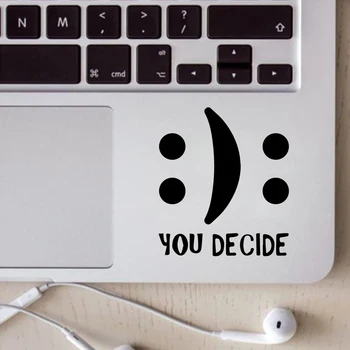 

Cute Smiley face Laptop Decal For 13 11 12 15 Inch Skin Notebook Sticker