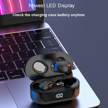 

TW16 TWS Bluetooth 5.0 Earphones Wireless Stereo In-Ears IPX5 Waterproof Sports Earbuds Headsets With Microphone