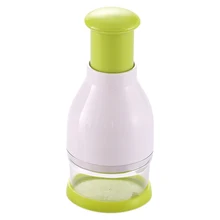 Manual Slap Press Chopper Dicer, Easy to Clean, Hand Food Chopper Mincer for Vegetables Onions Garlic Nuts Salads salads