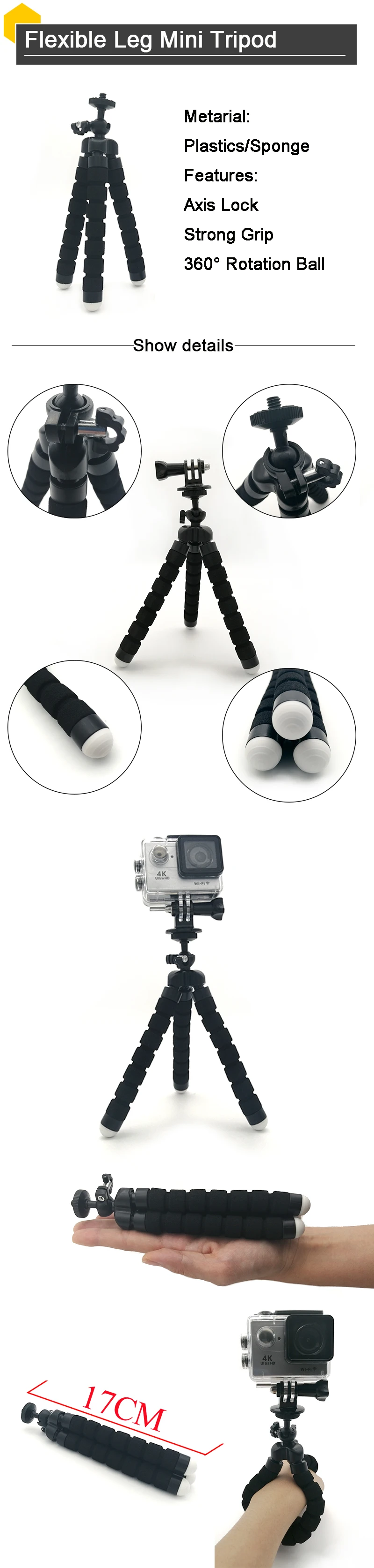 Набор аксессуаров для Gopro, нагрудный ремень для go pro hero 7 6 5 4 3, аксессуары для экшн-камеры Eken h8r