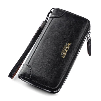 

Fashion Casual Men Wallets Business Clutch Bag Multi-card Position Card Holder Large Capacity Multifunction Male Coin Purse