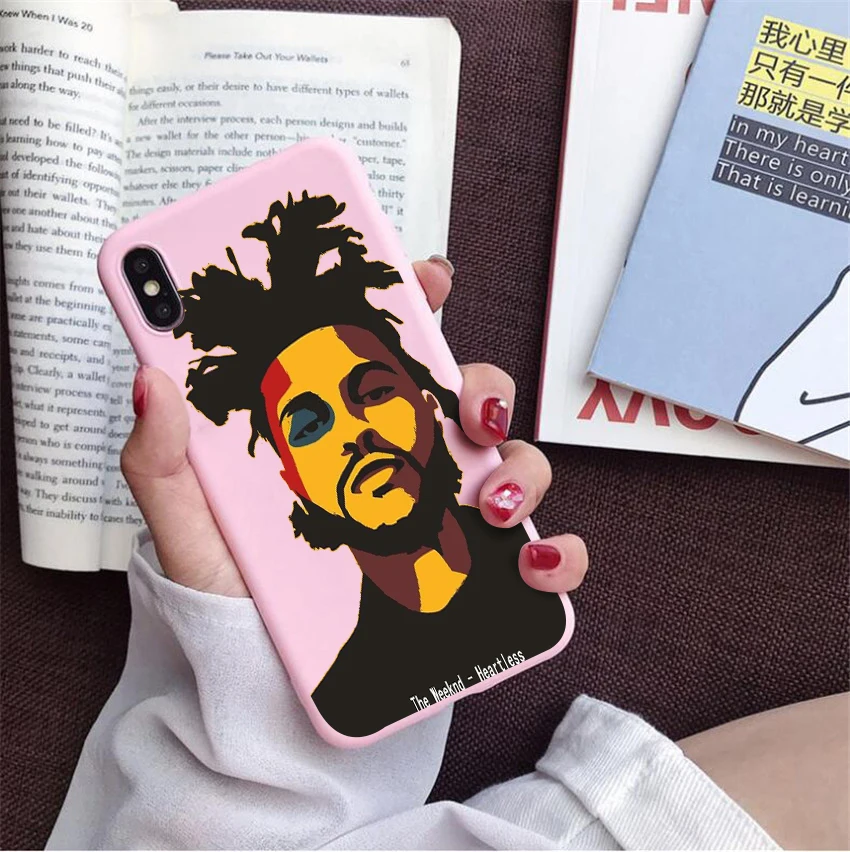 В Weeknd ТПУ карамельного цвета чехол для телефона iphone X 7 XS XR XSMAX 11 11Pro 11ProMax Бессердечный чехол - Цвет: FHSR-12930