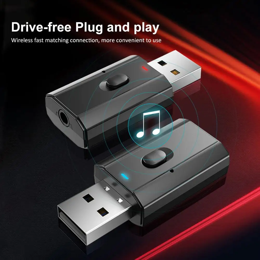 

AUX Car Bluetooth Receiver 3.5MM Jack Audio Music Bluetooth 5.0 Car Kits Wireless Music Adapter Handsfree Speaker Auto Stereo