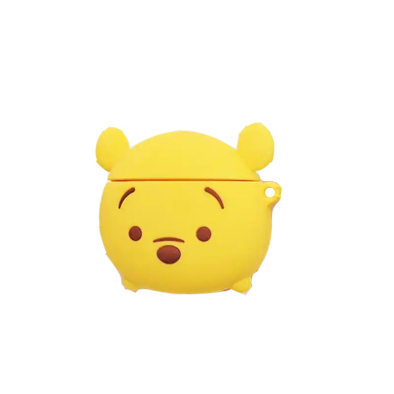 ソフトシリコーン3dのためのプーさんairpodsプロまたは1 2かわいいディズニー漫画イヤホンでカバーリング Null Aliexpress