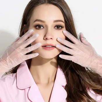 

100ps sposable Gloves For Home disposable gloves guantes latex desechable Medical/Food/Rubber/Garden Gloves Universal Food grade