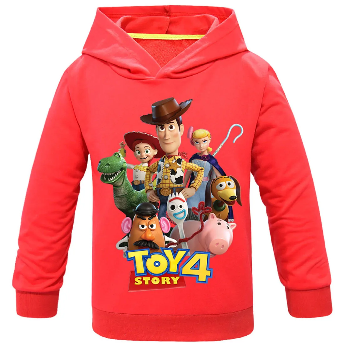 Игрушка из фильма Story 4 Forky Alien Woody Толстовка детская футболка детская одежда пуловер для мальчиков и девочек Топы Повседневная футболка