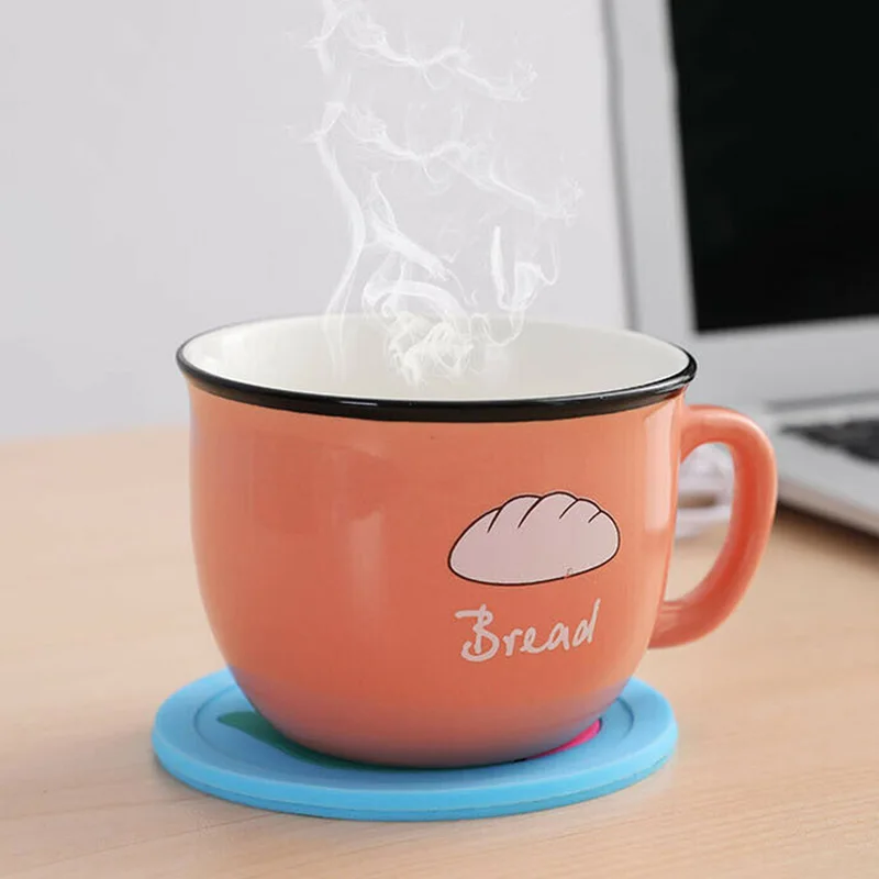 USB Power Suply подставка для чашки чая кофе кружки подогреватель нагревательная чашка
