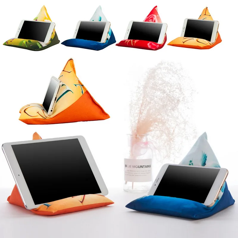 

Universal Tablet Stand For iPad Pillow Holder Phone Stands Multi-angle Soft Pillow for Bed Floor Desk Sofa Couch Reading