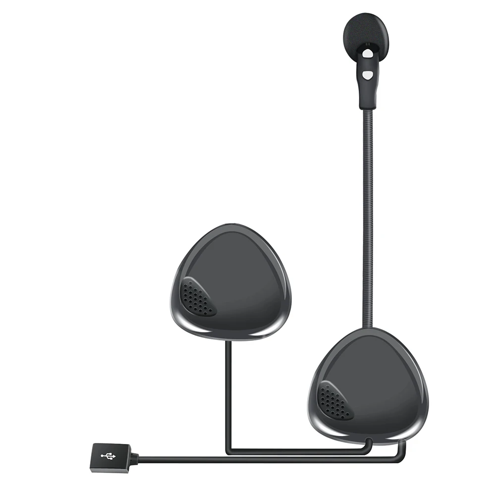 Беспроводная Bluetooth гарнитура мотоциклетный шлем наушники Динамик Громкая связь музыка
