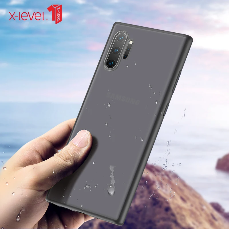 

For Samsung Galaxy Note 10 Plus 5G Case Fashion Anti fall For Samsung Note10 Back Cover Extremely thin Hard PC Free shipping