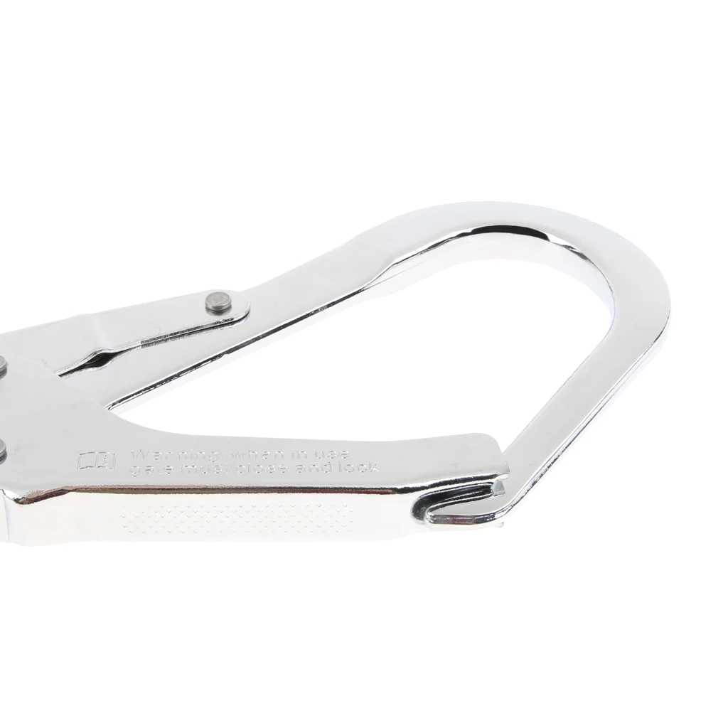 

Single Leg Snap Hook Shock Lanyard Fall Protection Equipment Safety Harness for Climbing Hiking Descending