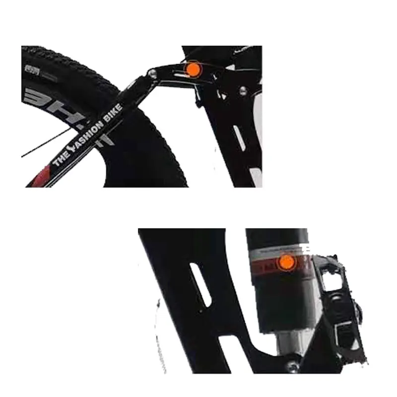 Folding Mountain Bike Double Shock Absorption for Adult