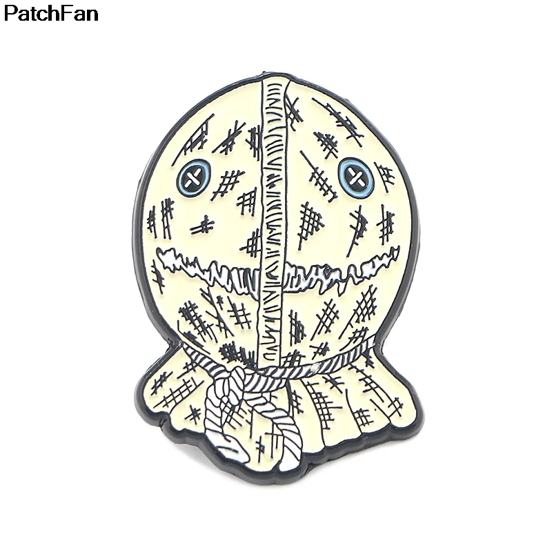 20 шт./лот Patchfan Trick 'R Treat кино булавки para рюкзак одежда медаль для сумки рубашки значки броши для мужчин и женщин A2556