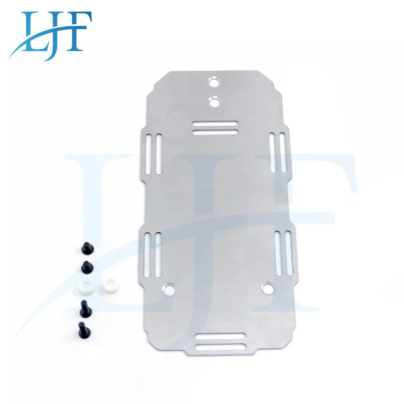 

Запасной отсек LJF из нержавеющей стали для автомобиля TRAXXAS TRX6 G63 6X6 RC, обновленные детали, расширительный кронштейн для аккумулятора L370