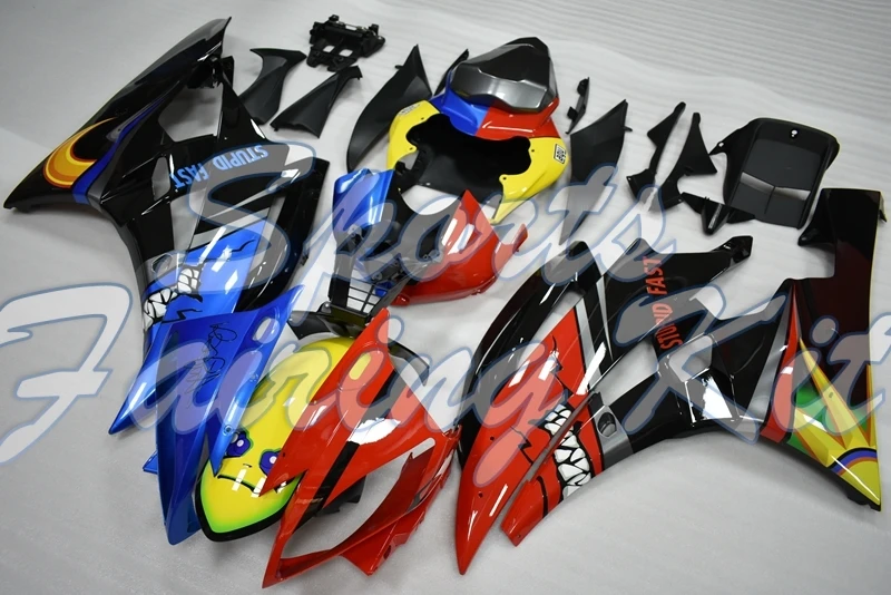 Кузов для YZF R6 2006 - 2007 кузов shark Abs обтекатель YZF600 | Автомобили и мотоциклы