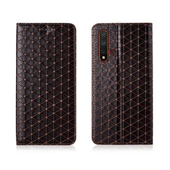 

Gneuine real Leather flip phone case bag for Huawei Nova 5 Pro/Huawei Nova 5 phone sleeve case stand cover card slot holder capa