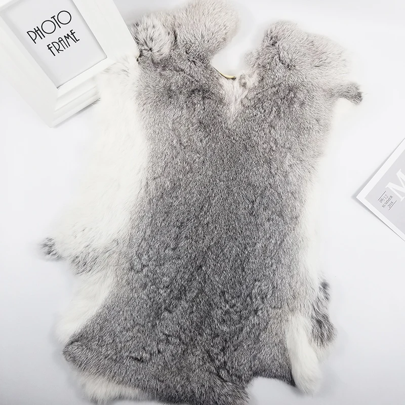 Rabbit fur fabric for home decoration and clothing accessories sold by whole piece