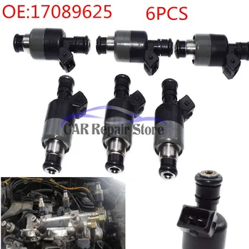 

6Pcs Fuel Injectors 17089625 OEM For Isuzu Rodeo Honda Passport 3.2L 1992-1995