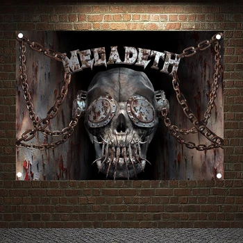 

Rock and Roll Stickers Famous Band Posters Wall Hanging HD Printing Art Music Studio Home Decoration Banner & Flag For Gift 4