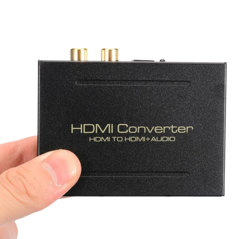 HDMI к HDMI аудио L/R SPDIF аудио разветвитель 4k HD ТВ волокно 5,1 красный белый аудио экстрактор конвертер аудио видео синхронизация