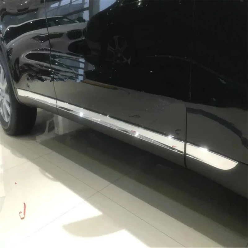 

WELKINRY car auto cover For Maserati Levante 2016 2017 2018 2019 ABS chrome exterior body door side moulding trim