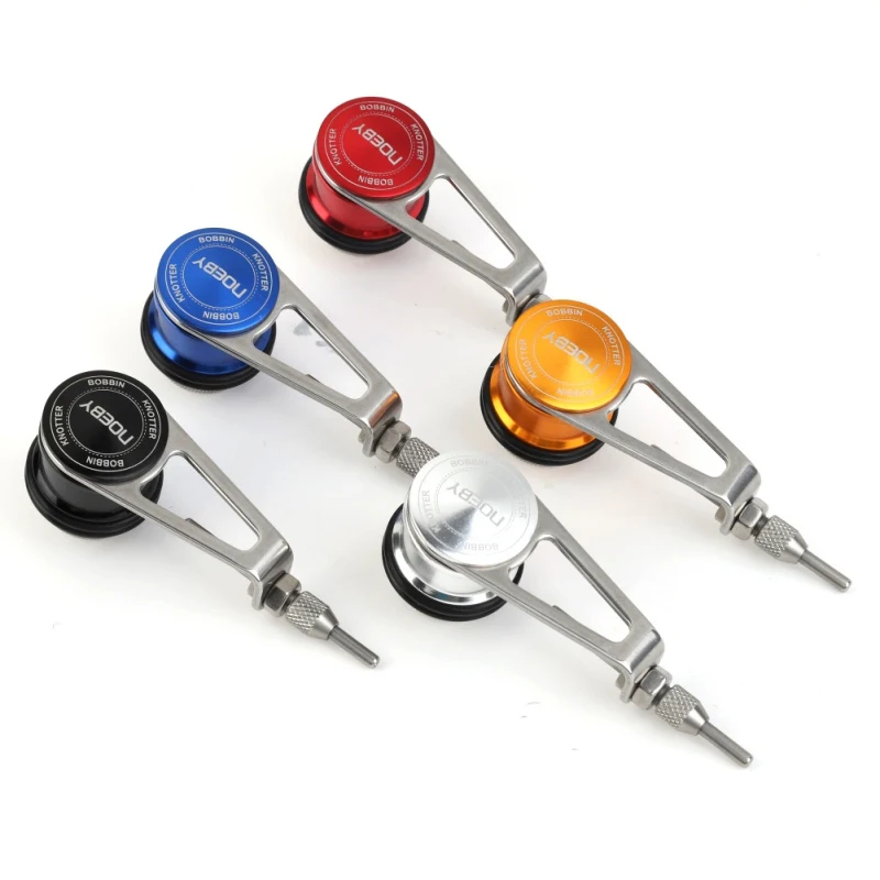 

Fishing Bobbin Knotter FG GT RP Line Wire Knotting Tool Cable Connector Fishing Line Winder Assist Knotting Machine
