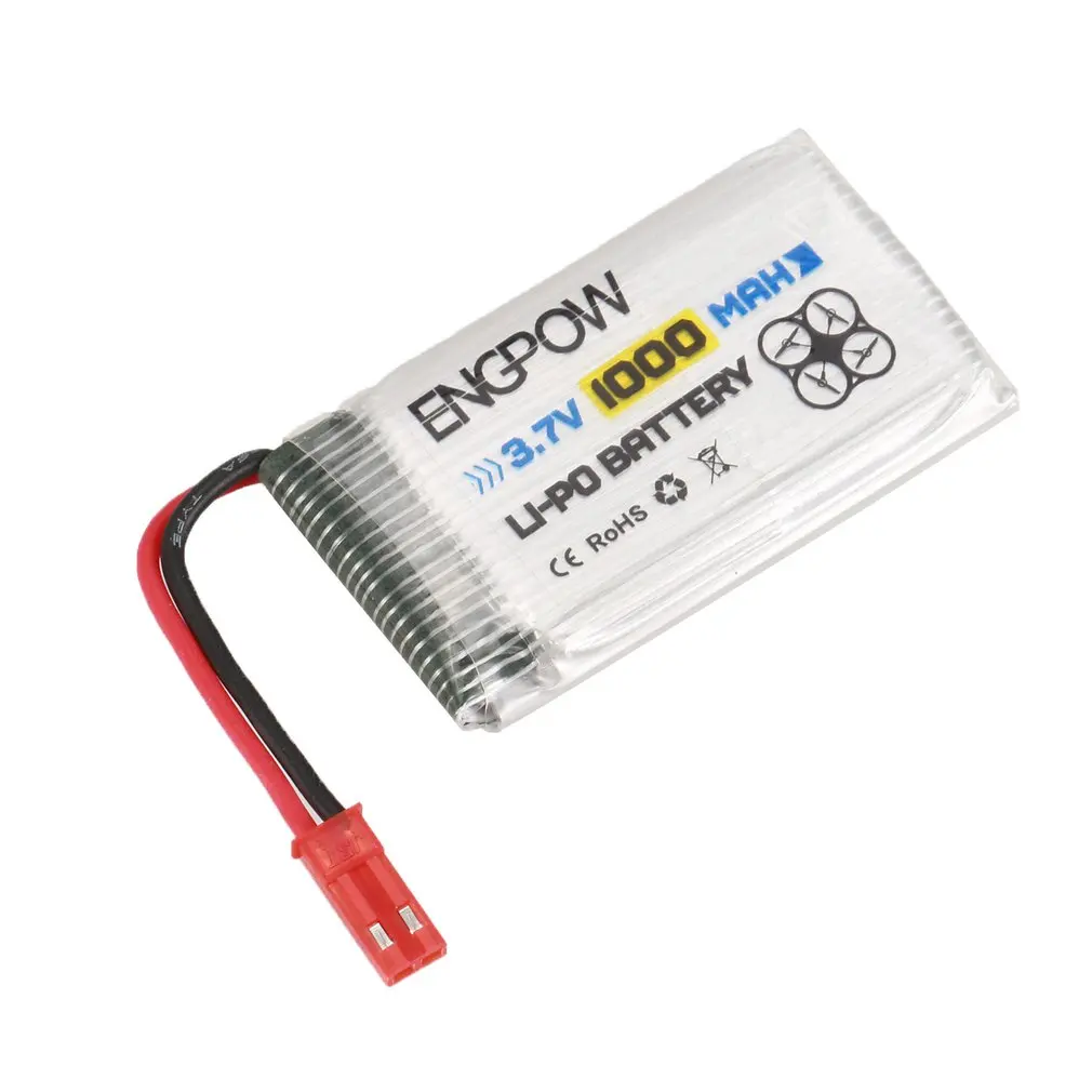 6 шт. Engpow 3,7 V 150mAh 1S перезаряжаемая Lipo батарея мини PH2.0 разъем для JJRC H36 RC Дрон Квадрокоптер вертолет