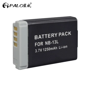 

PALO new 1pcs NB-13L Li-ion batter 3.6v 1250mAh camera battery for Canon G7X G5X G9X G7XMARKII G9 MARKII SX620HS SX720HS SX730HS