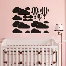 AliExpress стиль горячий воздушный шар Baiyun гостиная спальня удалить резные креативные наклейки на стену Dw72