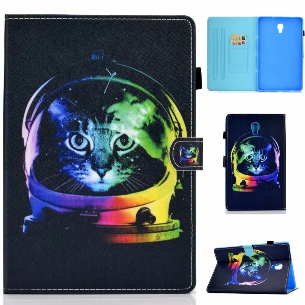 Кожаный PU смарт-чехол для Samsung Galaxy Tab S5e 10,5 SM-T720 SM-T725 чехол Funda планшет модный окрашенный чехол-подставка