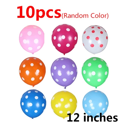 10, 12, 16 дюймов воздушный шар с днем рождения, воздушные шары с буквами, фольгированные воздушные шары, украшения, вечерние воздушные шары с гелием в форме пятиконечной звезды в форме сердца - Цвет: 10pcs  random color