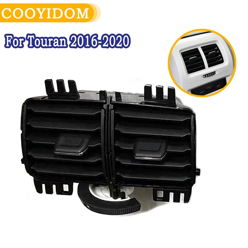 

Rear Center Armrest Fresh Air Outlet Vent Assembly For VW Touran 2016 2017 2018 2019 2020 5TD 819 203 5TD819203
