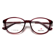 Высококачественные классические двухцветные овальные очки, полная оправа, размер 52-16-138, женские оптические очки