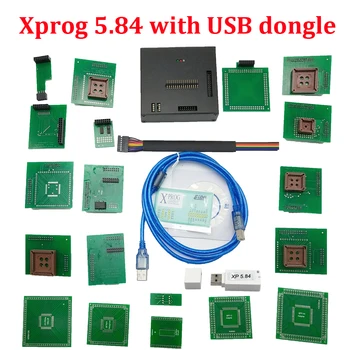 

Xprog 5.84 ECU Programmer Xprog-M Xprog V5.84 Box with USB Dongle ECU Chip Tuning Tool
