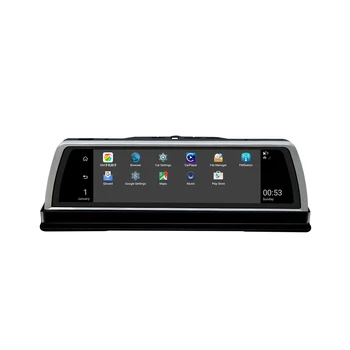 

2020 New Car DVR Dashcam 4G 4 Channel ADAS Android 5.1 10" Center console mirror GPS WiFi FHD 1080P Rear Lens Video Recorder
