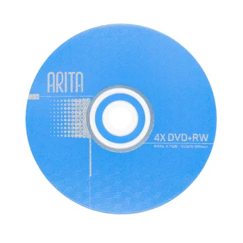 

Wholesale 50 Discs Blue Blank Printed 4.7 GB 4X DVD+RW Discs
