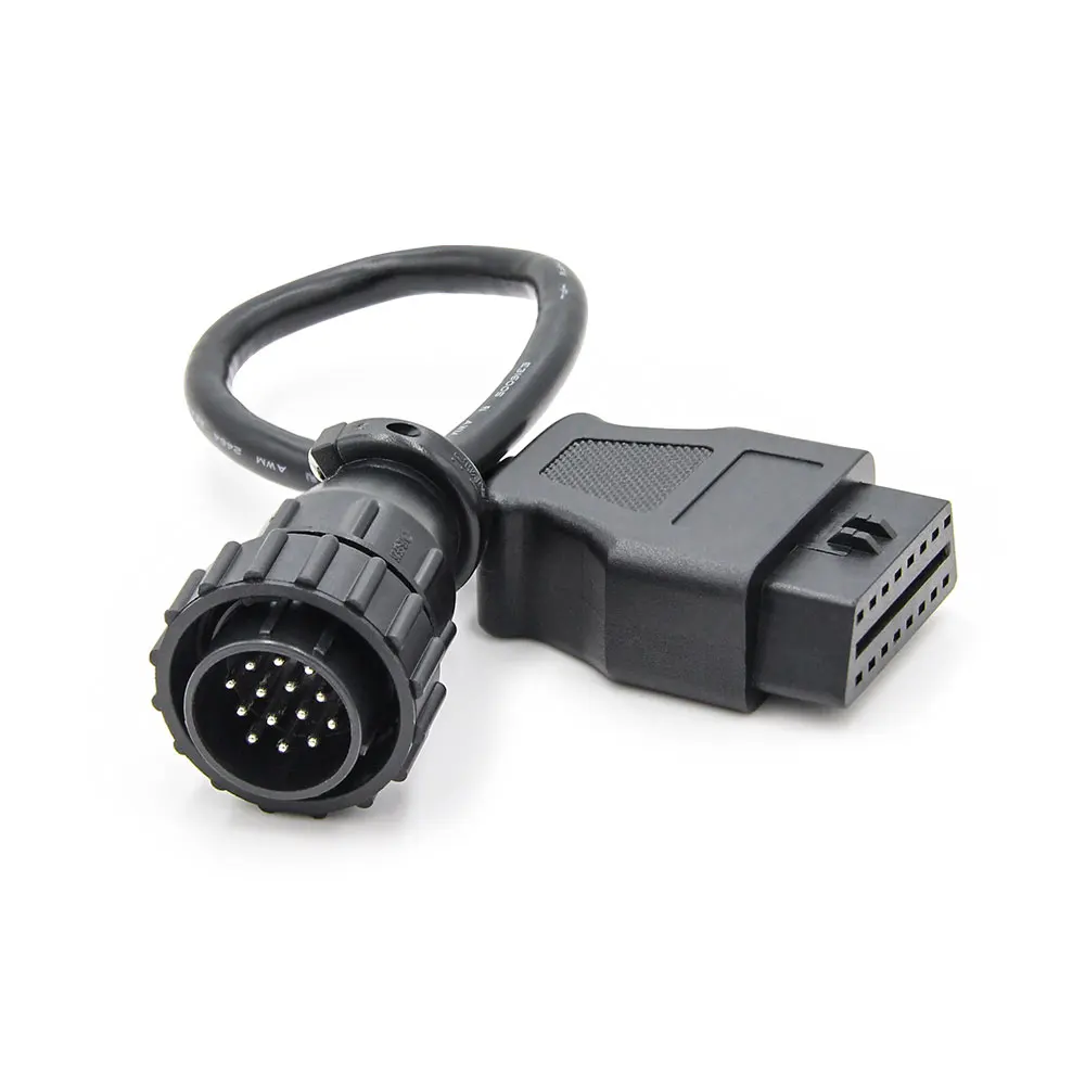 14pin для benz дизельный грузовик OBD2 16pin для подключения совместимого tcs диагностического инструмента s OBD OBD2 диагностический инструмент сканер разъем