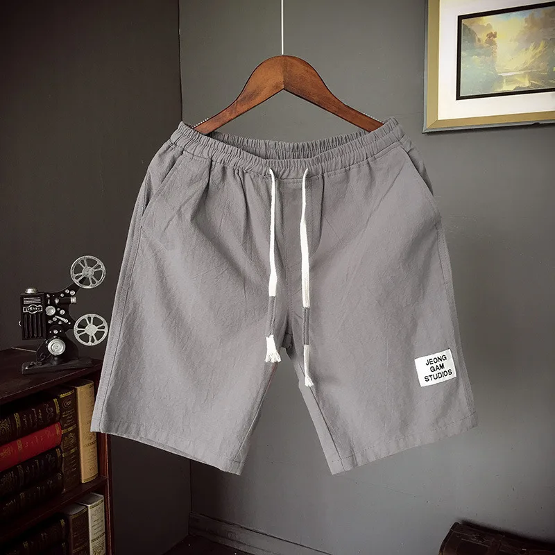 

Summer Men Shorts Men Japanese-style Shorts Men's Fashion Large Size Shorts Summer Sports Sand