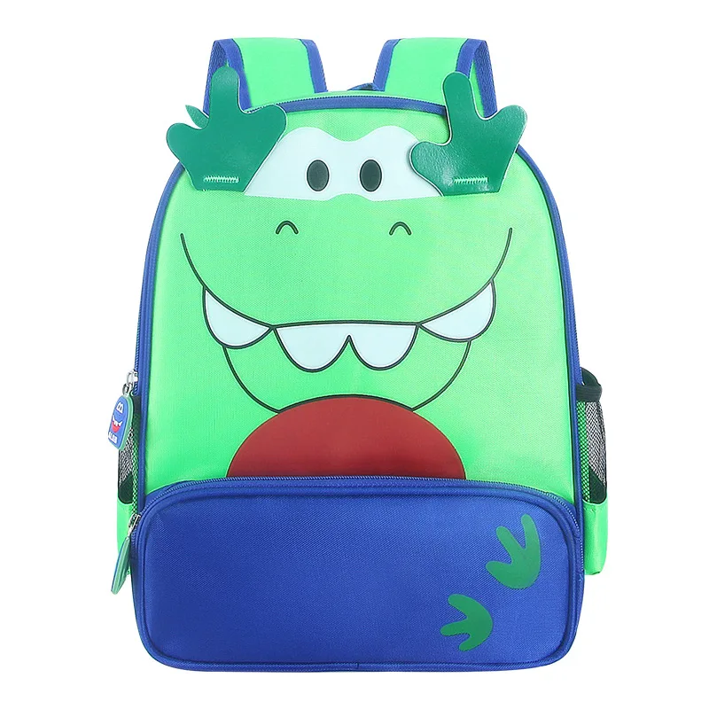 Аксессуары для малышей, рюкзак для маленьких мальчиков и девочек с 3D рисунком животных, школьная сумка, рюкзак