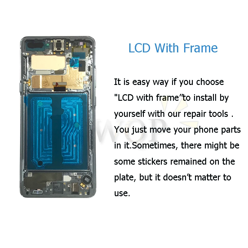 AMOLED lcd для SAMSUNG S10 5G lcd G977N дисплей SM-G977U сенсорный экран дигитайзер для SAMSUNG Galaxy S10 5G lcd G977 lcd 6,7"