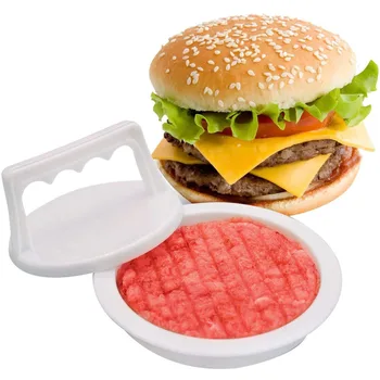

2Pcs/set Kitchen Burger Press Patty Maker Food-Grade Plastic Hamburger Meat Beef Grill Burger Press Patty Maker Mold Mould Tool