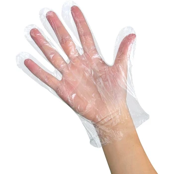 

400 PCS Thick Disposable Gloves Disposable Food Prep Gloves Clear Plastic Gloves for Kitchen,Cooking,Cleaning
