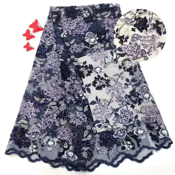 

Cassiel Unique Nigerian Lace Fabrics Embroidered Mesh Fabric African Lace Fabric High Quality African French Net lace For Party