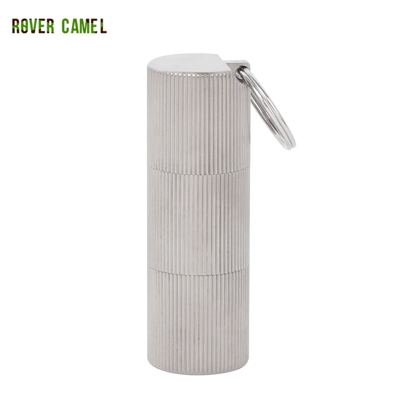 Rover Camel титановая Водонепроницаемая коробка для хранения таблеток чехол ключей