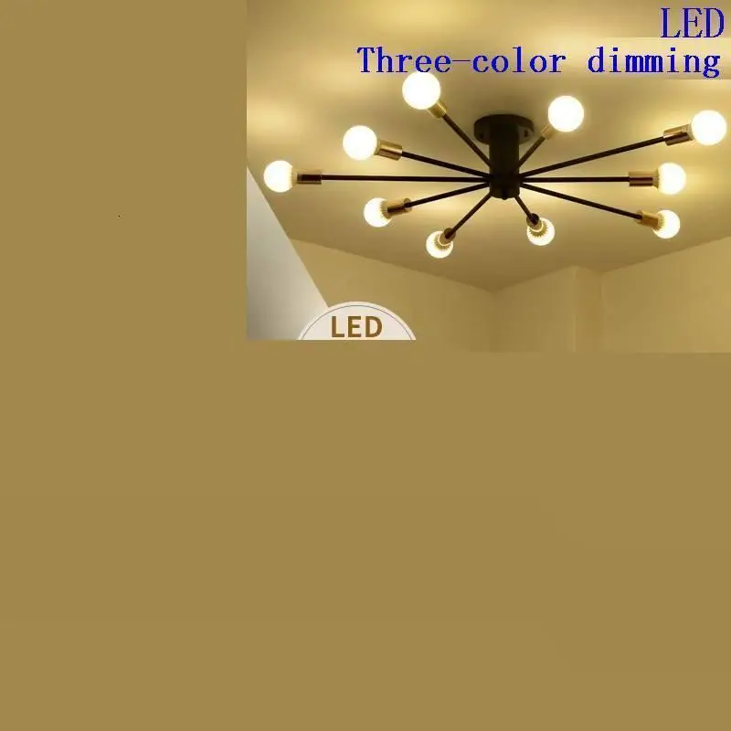 Plafon промышленный Декор потолок блеск де deckenleuchte светильник Гостиная lampara techo plafondlamp plafonnier потолочный светильник
