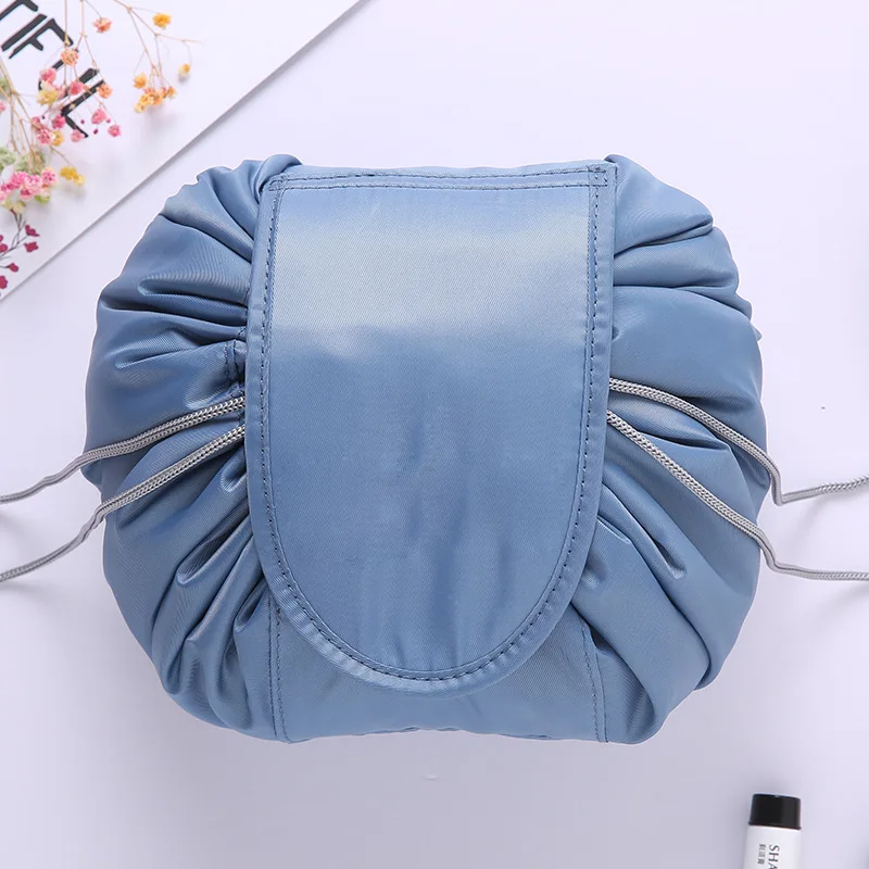 Women Travel Drawstring Storage Pouch Cosmetic Bag Organizer Makeup Cases Beauty Toiletry Kit Tools Wash Storage Bag - Цвет: 24