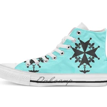 Huguenot/дышащая Повседневная Высокая обувь на шнуровке, холщовая обувь кеды, Прямая