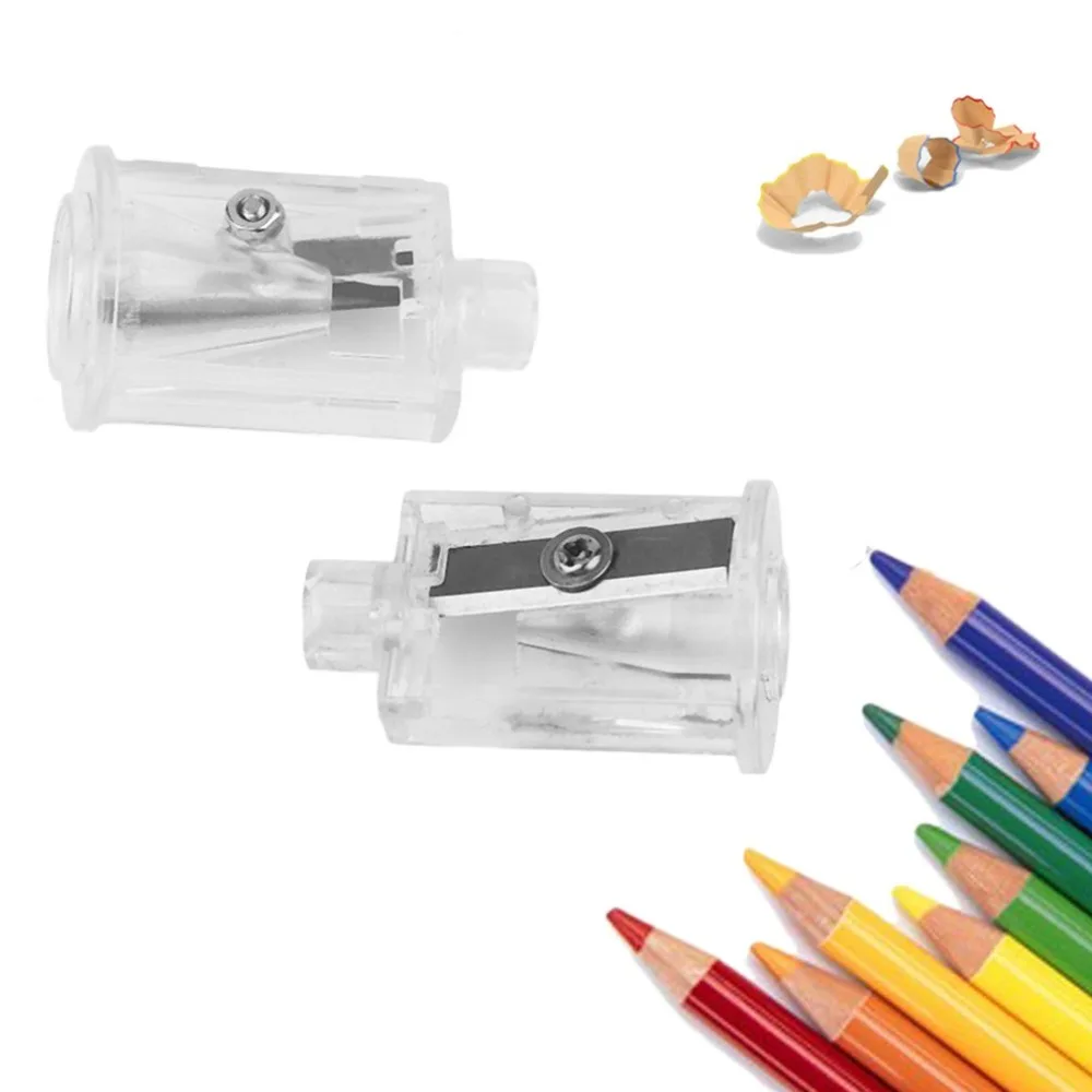 

2pcs/set Automatic Electric Pencil Sharpener Blades Multifunctional Home Office Pencils Sharpener for Art Drawing Pen Supplies
