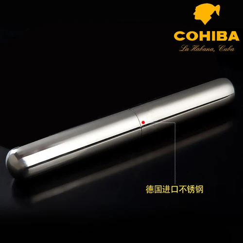 Cuba Gao Xi Ba cigar универсальный размер сигара humidor сигарная трубка портативная сигара чехол один большой калибр - Цвет: 1