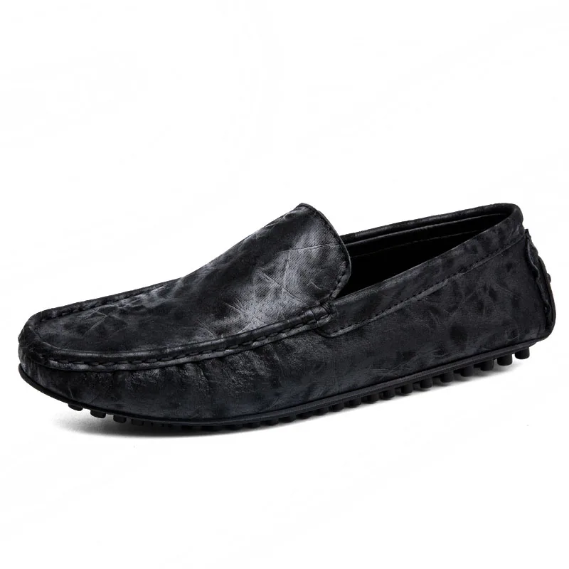 Wandai-9907-black Роскошные мужские мокасины летние туфли для вечеринки замшевые мокасины кожаная Для мужчин Туфли без каблуков обувь Gommino для вождения обувь без шнуровки черный, красный синего цвета и цвета хаки - Color: Wandai-9907-black